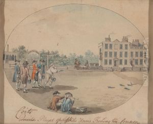 Coits Played opposite the Horns, Kennington Common by Robert Dighton
