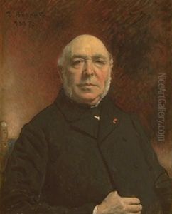 Portrait de M. Delarue, architecte