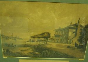 The Red House, Battersea by J. Calcott