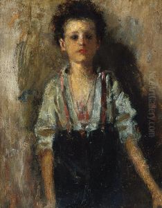 A young Boy by Antonio Mancini