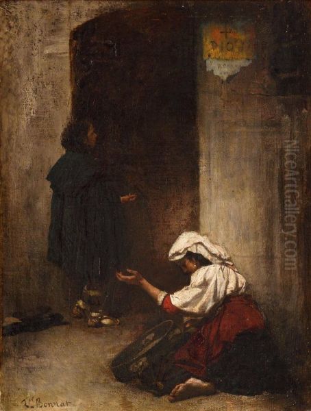 Begging scene - view 1