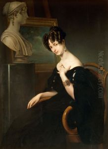 Portrait of Cristina Trivulzio Belgiojoso