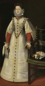 Portrait of Polyxena Pernstejn (1566-1642) Portrait of Polyxena Pernstejn (1566-1642)