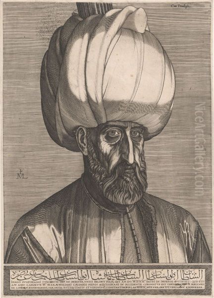 Portrait of Sultan Suleyman I - view 1