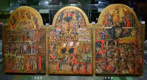 Triptych of the Just in Glory