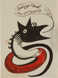 Save Our Planet, Save Our Wildlife by Alexander Stirling Calder