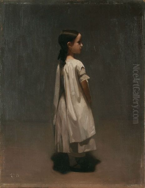 Portrait of Marie Bonnat, the artist's sister - view 1