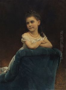 Portrait de Marguerite Franchetti by Leon Bonnat