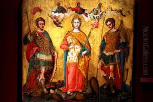 Saints Sergius, Bacchus and Justina