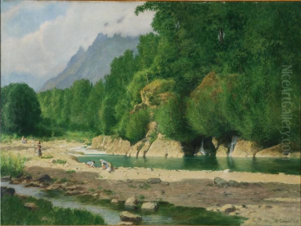 "lavandaie Al Torrente" - view 1