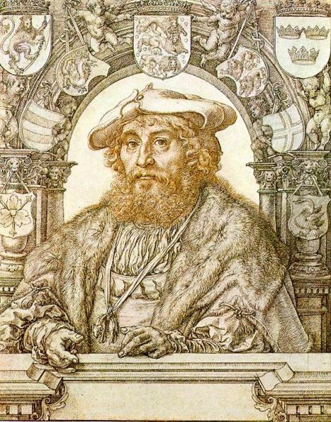 Portrait of King of Denmark - view 1