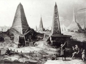 The Egyptian pyramids.