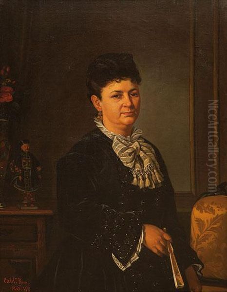Retrato De Dama Con Abanico - view 1