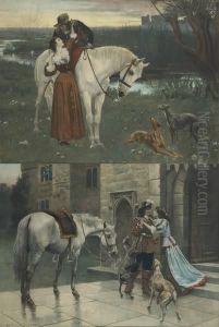 Les Retrouvailles by William Frank Calderon