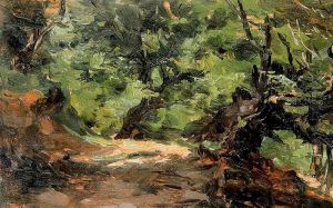 Arboles de Alsasua by Aureliano de Beruete y Moret