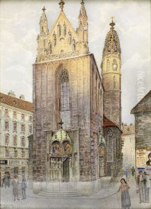 Kirche Maria am Gestade, Wien by unknown