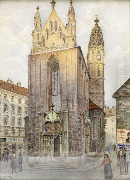 Maria am Gestade Church, Vienna - view 1