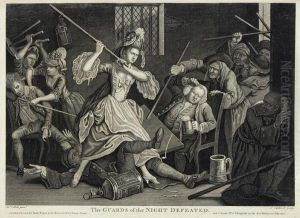 The Guards Of The Night Defeated by James Thomas Caldwell