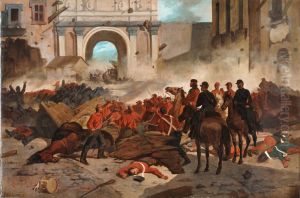 Garibaldi in Palermo by Giovanni Fattori