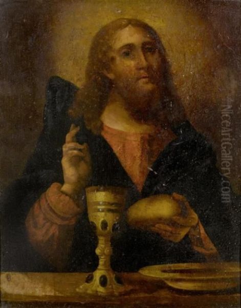 Christ Blessing - view 1