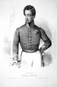 Erzherzog Ludwig Joseph Anton von Osterreich; Sohn von Kaiser Leopold II by Josef Nikolaus Kriehuber