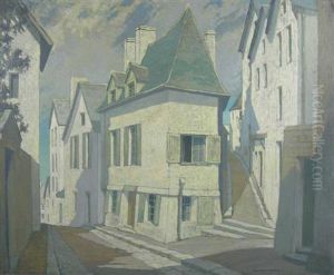 Rue St Pierre, Chartres by S(chureman) Calhoun
