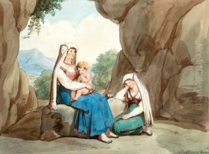 Ciociare dello Stato Romano by Bartolomeo Pinelli
