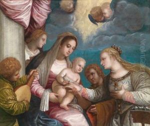Die Mystische Vermahlungder Heiligen Katharina