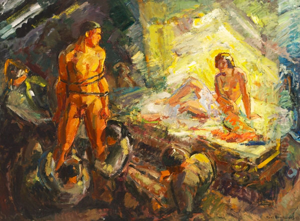 Samson and Delilah. - view 1