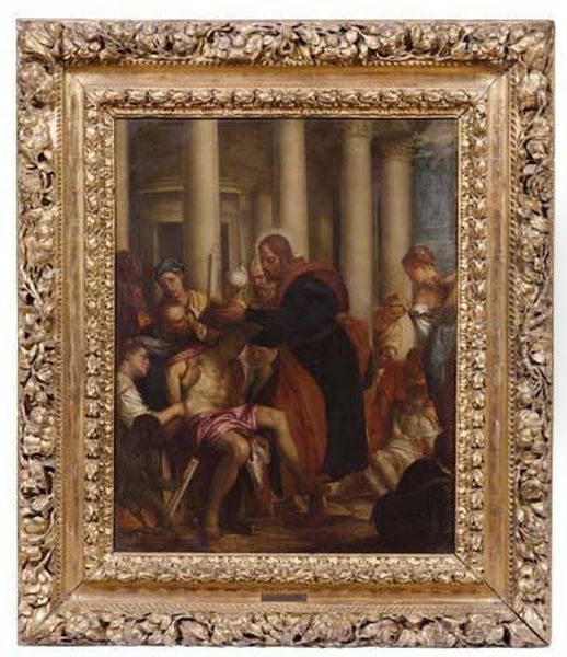 San Barnaba Guarisce Un Infermo - view 1