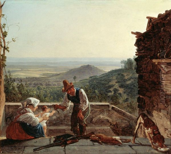 Genre scene in the Roman countryside - view 1