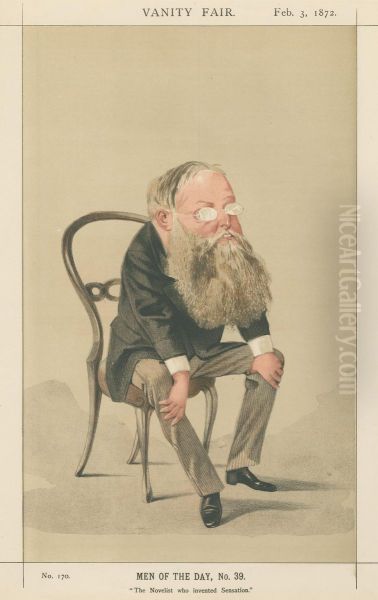 The Novelist who invented Sensation, Wilkie Collins (Vanity Fair series) - view 1