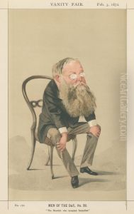 The Novelist who invented Sensation, Wilkie Collins (Vanity Fair series) by Adriano Cecioni