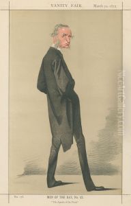 The Apostle of the Flesh, Canon Kingsley (Vanity Fair series) by Adriano Cecioni