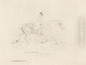 The Cadger's Trot (first State) by Thomas Bewick