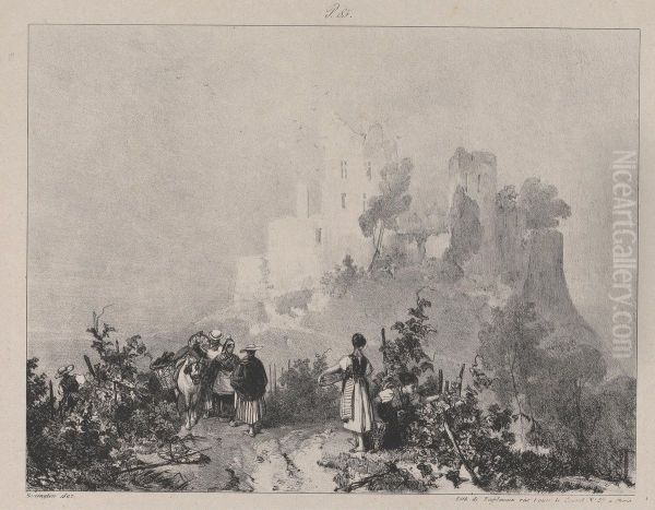 Ruines de Chateau d'Arlay - view 1