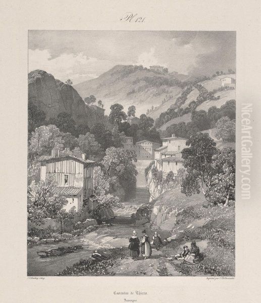 Cascades de Thiers, Auvergne - view 1