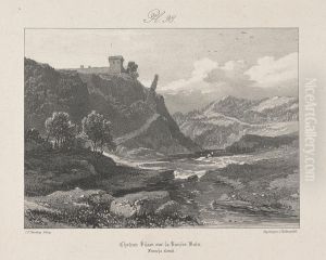 Chateau Vilain sur la Riviere Dain, Franche Comte Chateau Vilain sur la Riviere Dain, Franche Comte