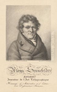 Aloys Senefelder by Godefroy Engelmann