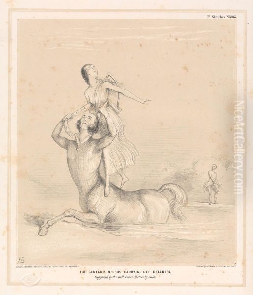 The Centaur Nessus Carrying off Deianira - view 1