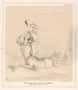 The Centaur Nessus Carrying off Deianira by John (H.B.) Doyle