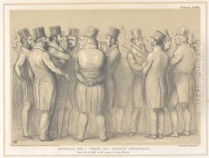 A peep into the Lobby, on the Occasion of a Late Division. by John (H.B.) Doyle