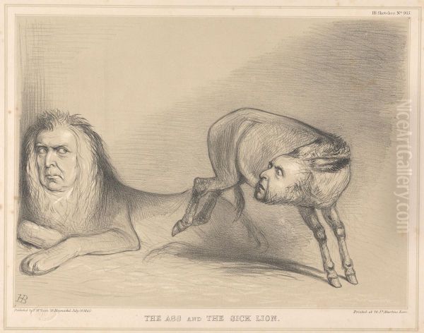The Ass and the Sick Lion - view 1