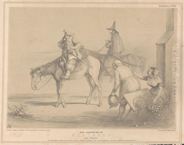 New Illustration of Hudibras - view 1