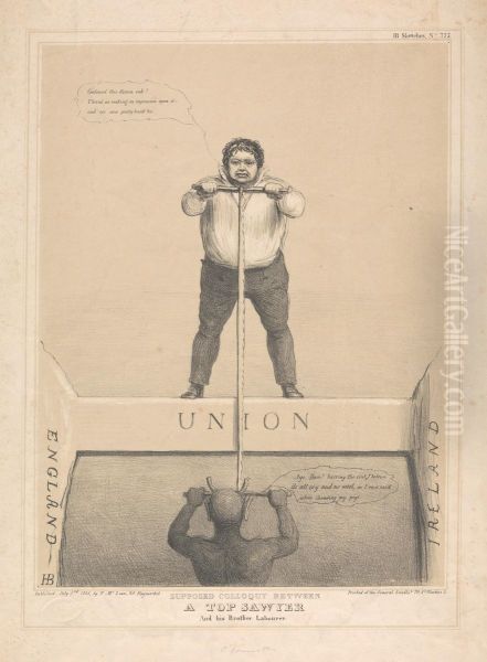 Supposed Colloquy between a Top Sawyer and his Brother Labourer - view 1