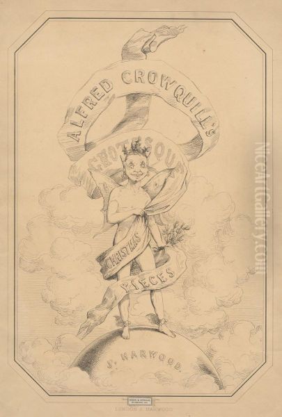 Wrapper for six prints from Alfred Crowquill's Christmas Pieces - view 1