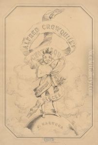 Wrapper for six prints from Alfred Crowquill's Christmas Pieces by Alfred Henry Forrester