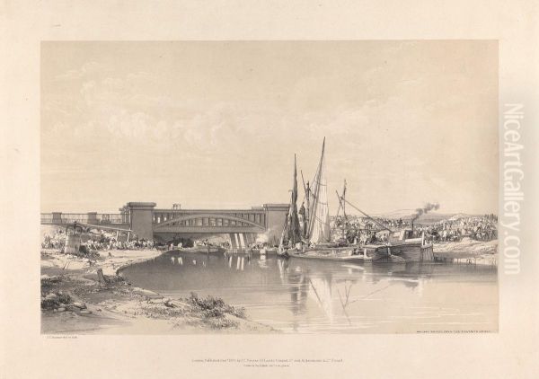 Railway Bridge over the Regent's Canal - view 1