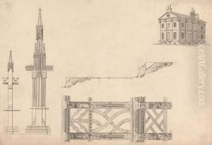 a House, A Gothic Spires and Ornamentation