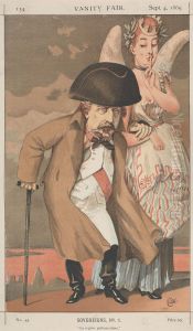 Sovereigns, (No. 1) 'Le Regime Parlementaire', (Napoleon III), from "Vanity Fair" by James Jacques Joseph Tissot